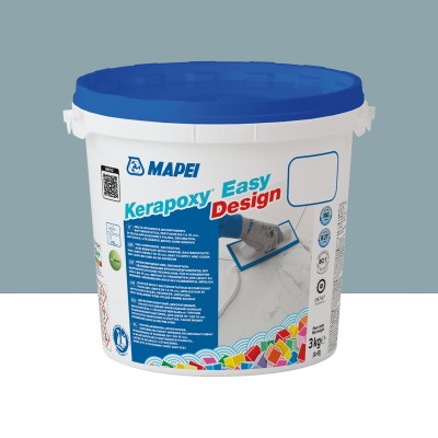 Епоксидний шовний заповнювач (фуга) MAPEI KERAPOXY EASY DESIGN №176, зелено-сірий, 3 кг (5KB017603)